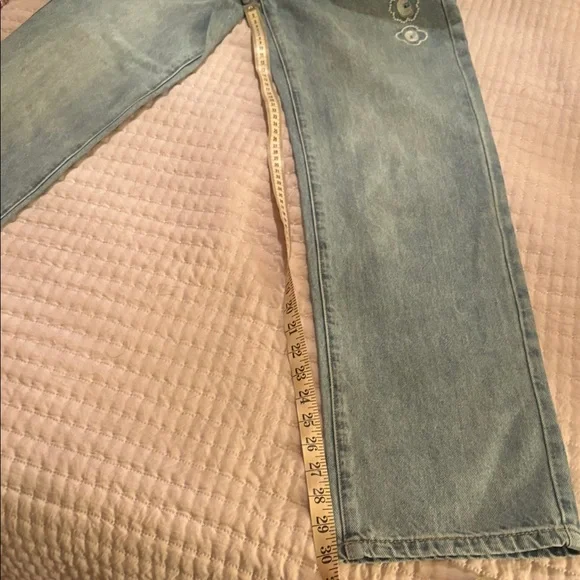 CHANEL Light blue Straight Women's Jeans - Picture 13 of 16